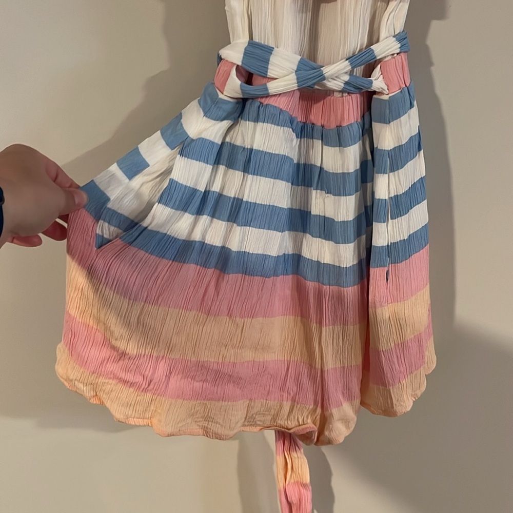 Mara Hoffman Swim Striped Romper - Picture 3 of 5